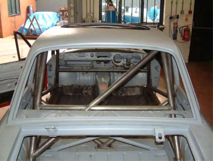 LANCIA Fulvia Historic T45 roll cage kit. MS UK Compliant to Appendix K