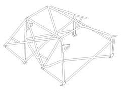 MINI GPA International T45 Überrollkäfigsatz. FIA-zertifiziert