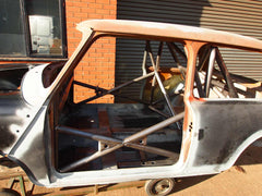 MINI Miglia / Seven International Multi Point T45 roll cage kit. Certifié FIA