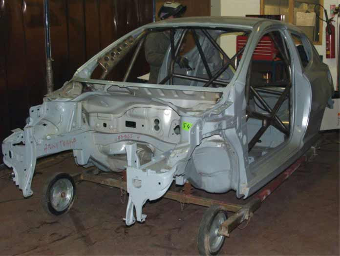 PEUGEOT 207 Multipoint T45 roll cage kit