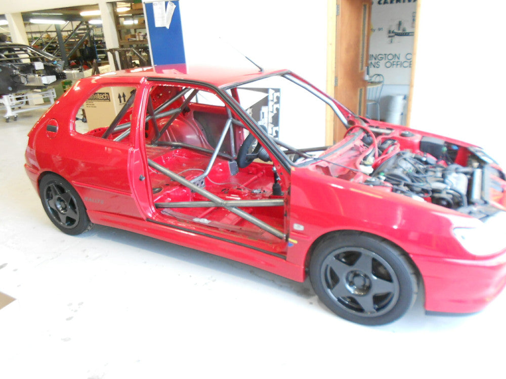 PEUGEOT 306 Challenge International Multipoint CDS roll cage kit. FIA Certificated