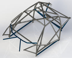 PORSCHE 997 Lightweight International Multipoint T45 Überrollkäfig Bausatz FIA Zertifiziert