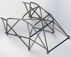 RENAULT Clio MK3 International Multipoint T45 roll cage kit. FIA/MSUK Certificated