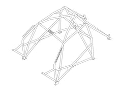 RENAULT Twingo MK2 Multipoint T45 roll cage kit
