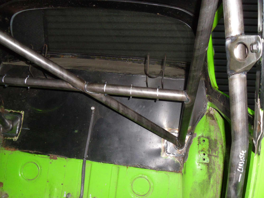 SAAB 96 Historic CDS roll cage kit. MS UK Compliant to Appendix K