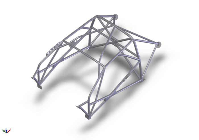 SEAT Leon Cupra 05> Multipoint T45 roll cage kit