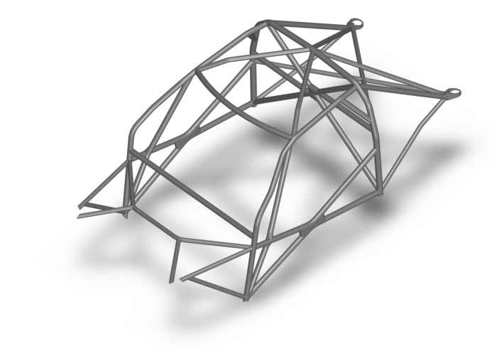 SUBARU BRZ Internationaler Multipoint T45 Überrollkäfigsatz. FIA-zertifiziert