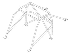 SUBARU Impreza GRB Bolt-in CDS Überrollkäfig MS UK Compliant