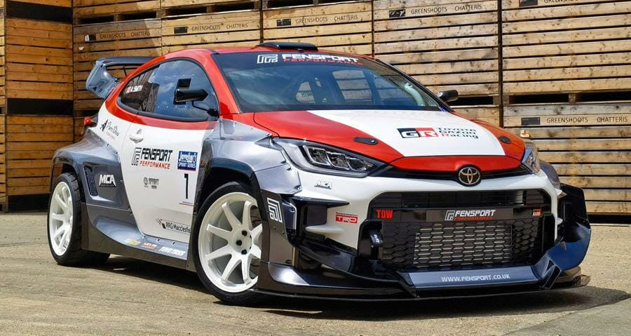 TOYOTA GR Yaris International Multipoint T45 roll cage kit. FIA / MSUK Certificated