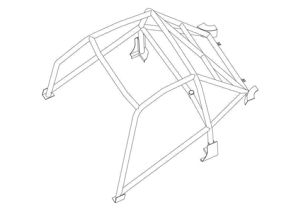 TOYOTA Supra MK4 6 Point CDS roll cage kit