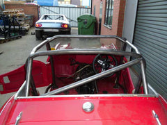 TRIUMPH TR3 Historic T45 roll cage kit. MS UK Compliant to Appendix K