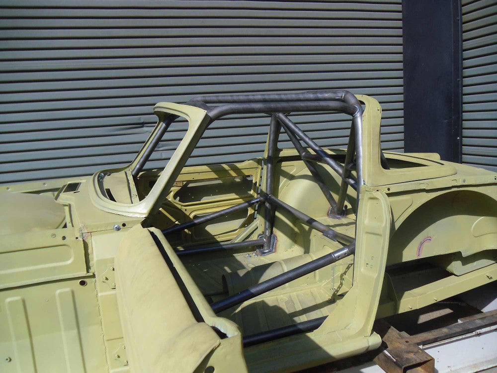 TRIUMPH TR4 Historic T45 roll cage kit. MS UK Compliant to Appendix K