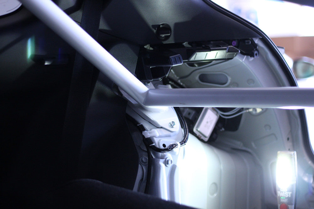 Toyota GR Yaris Bolt In Rear Half Roll Cage Kit String Theory Garage