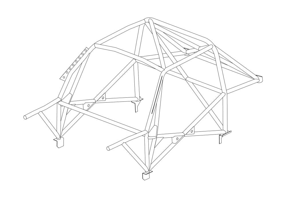 VOLKSWAGEN Golf Mk1 Multipoint T45 Überrollkäfigsatz