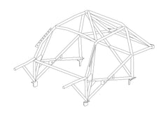 VOLKSWAGEN Golf Mk1 Multipoint T45 Überrollkäfigsatz